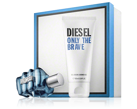 Diesel Only the Brave Set mit Shower Gel 50ml-100ml