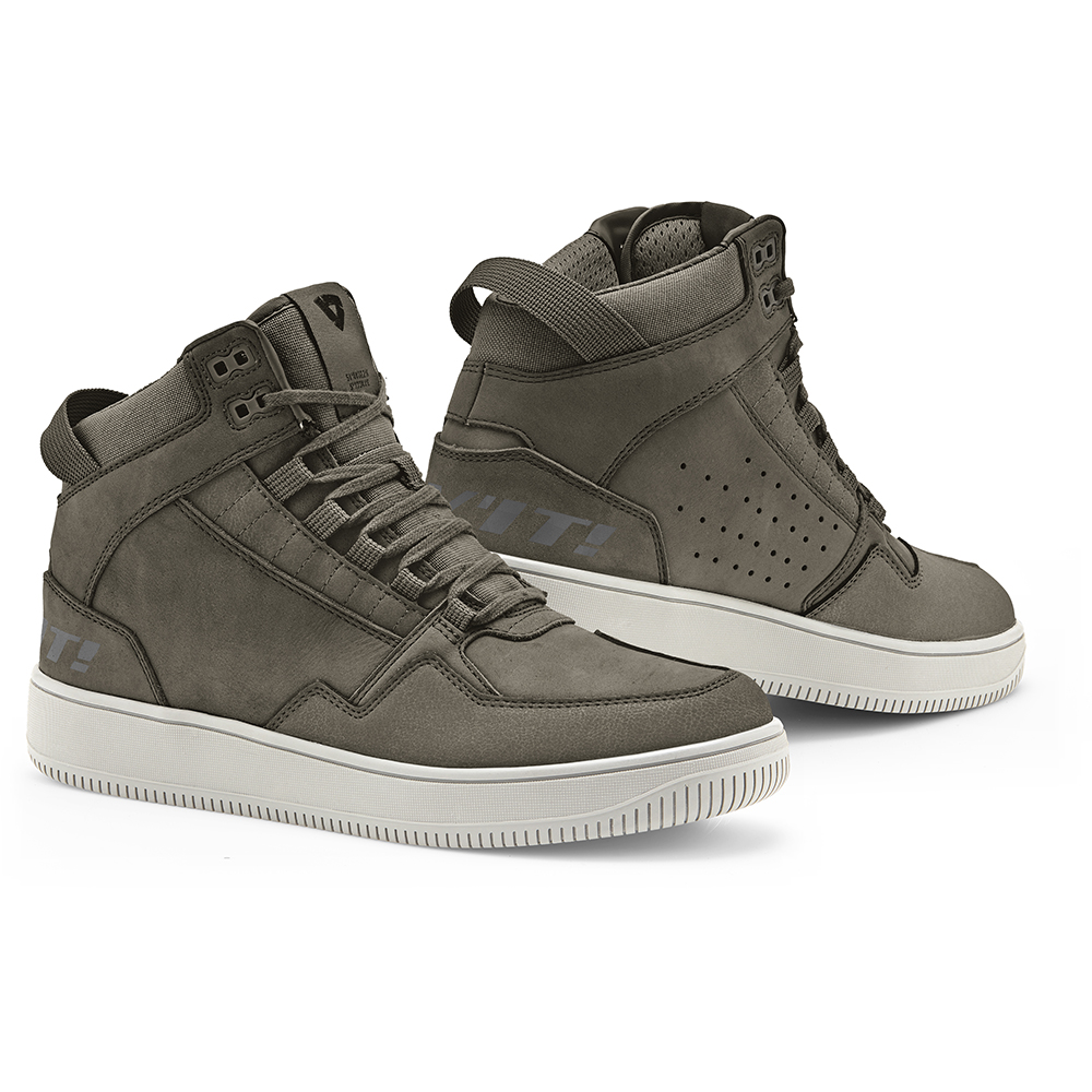 Rev'it - Baskets Jefferson Olive / Blanc