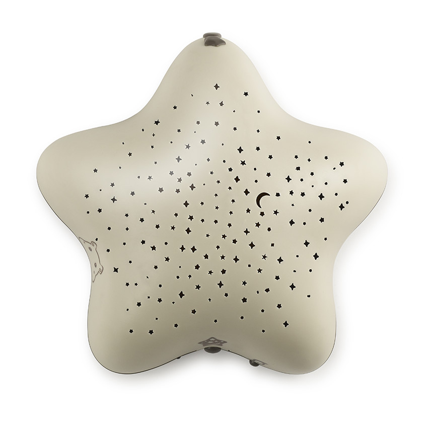 Veilleuse Projecteur d’étoiles musical à piles - Dans les bois