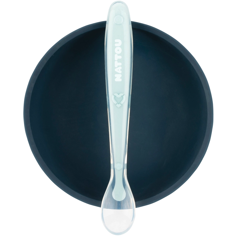 Nattou Esslern Set 2 teilig blauhellblau