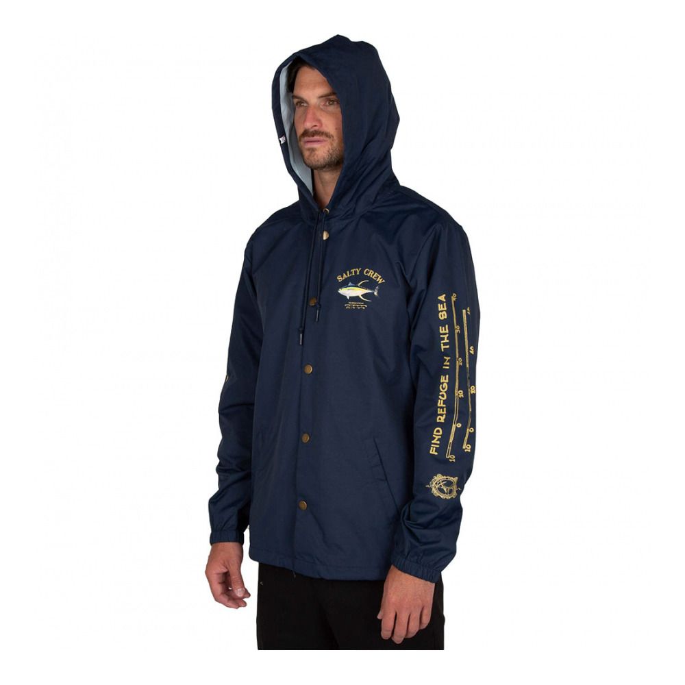 Salty Crew AHI MOUNT SNAP - Veste Homme navy