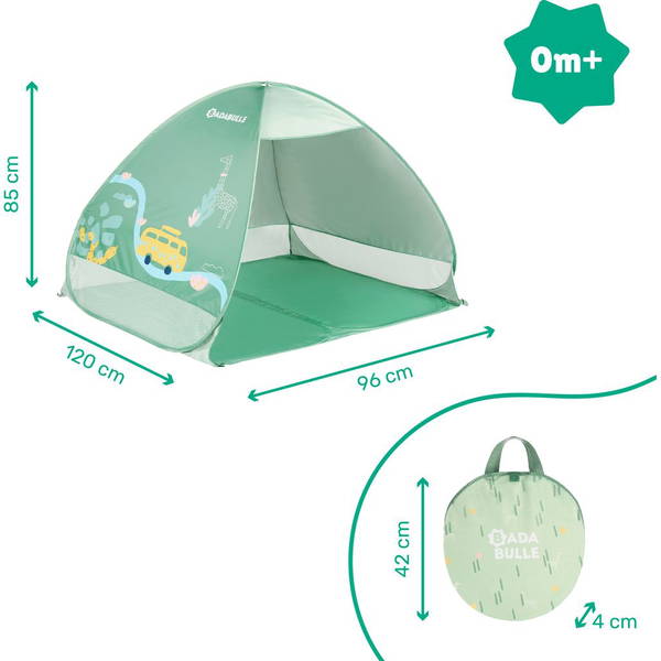 badabullebadabulle   Strandmuschel mit UV-Schutz