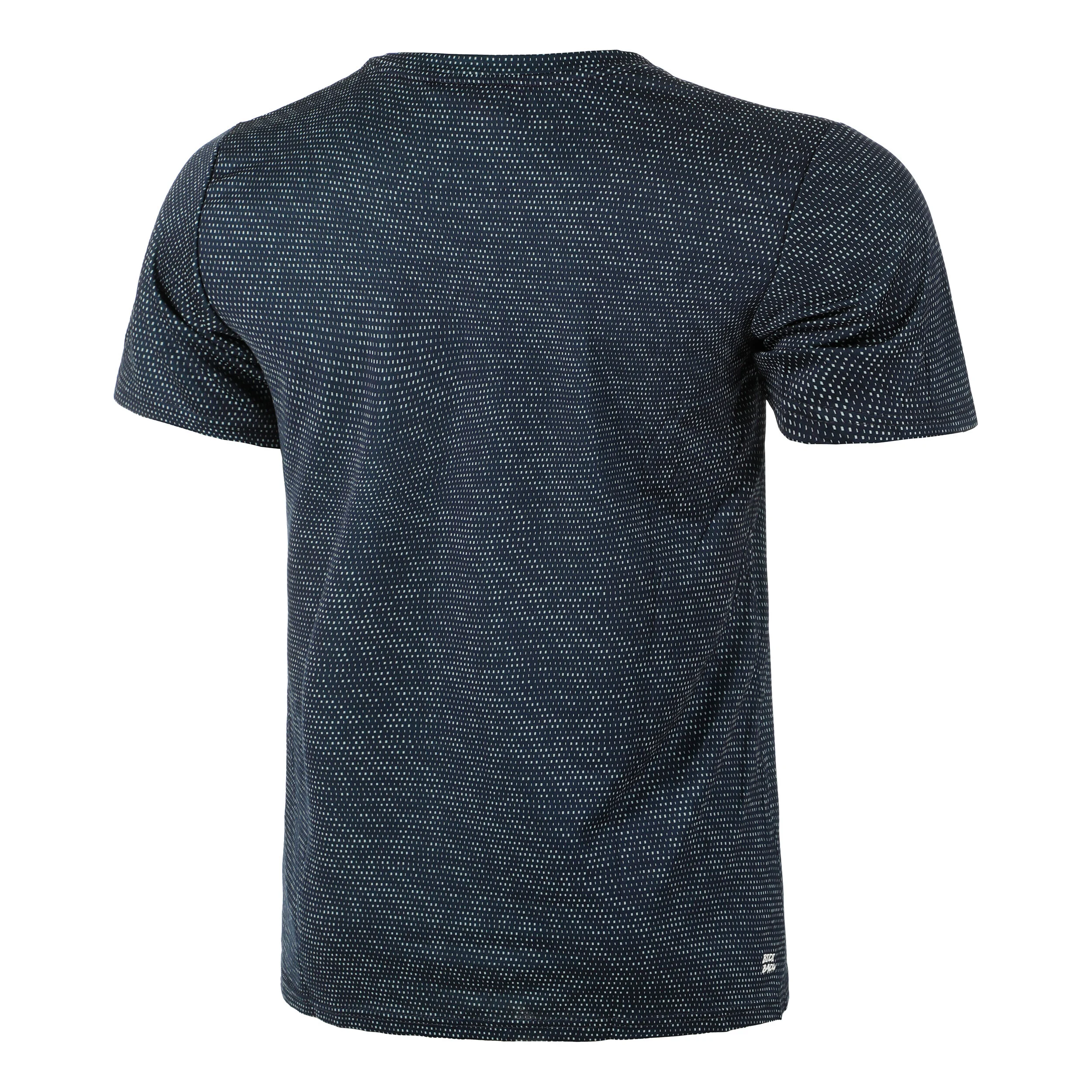 BIDI BADU Twiggy Crew Two Colored T-shirt Hommes - Bleu Foncé