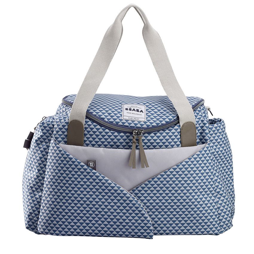 Sac à langer Sydney II - Bleu - Doré