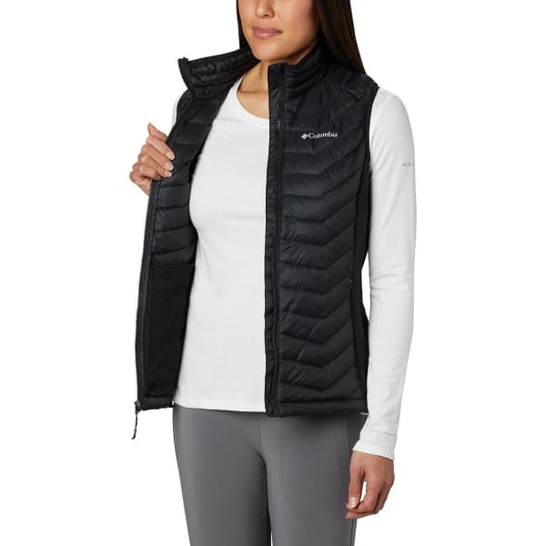 Doudoune randonnée COLUMBIA POWDER PASS VEST BLACK