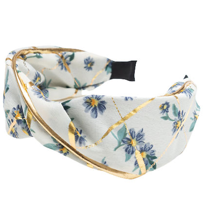 Little Wonders H?rb?jle - Lilje - Hvid Blomstret/Guld