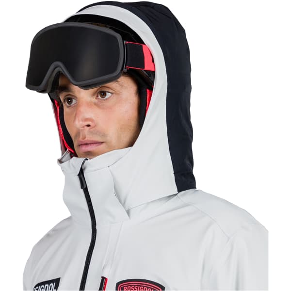 Veste de ski ROSSIGNOL HERO BLACKSIDE JKT M SOFT GREY