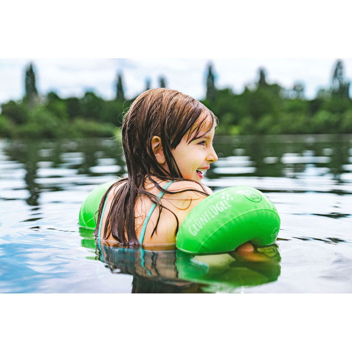 VedesVedes   Grünflügel Schwimmflügel rund