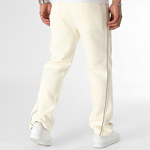 Pantalon Jogging A Bandes Blanc