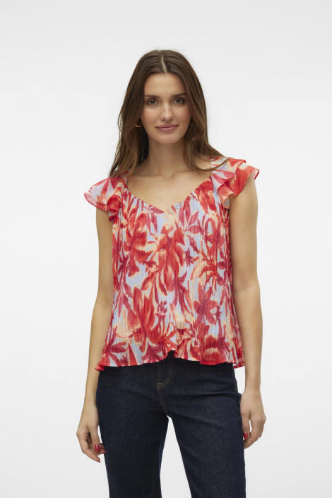 Vero Moda rode dames t-shirt