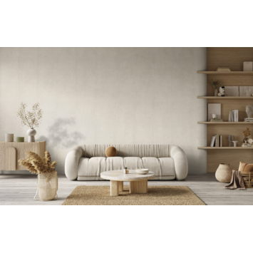 Kleurstaal lattenwand vilt beige 20x30 cm