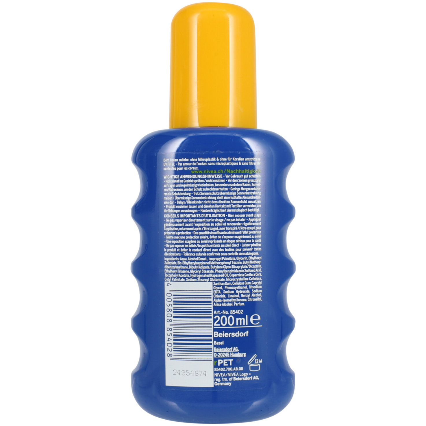 Nivea Protect & Moisture Sonnenspray LSF 30