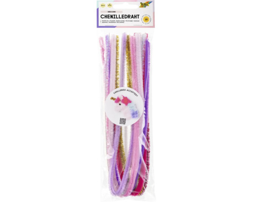Chenilledraad Eenhoorn 50 cm lang Ø 8 mm 10 stuks