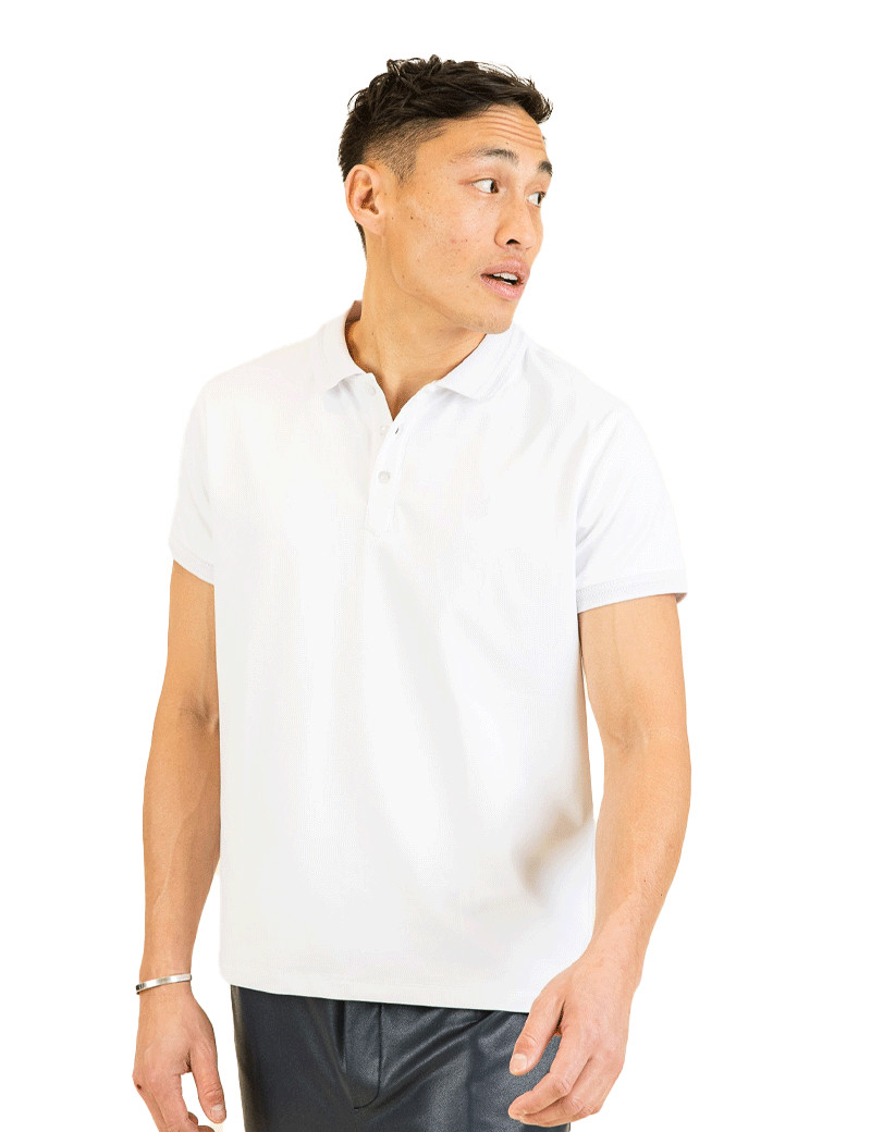 HBT ROCK POLO BLANC