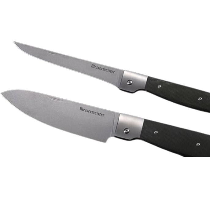 Outdoor-Besteck-Set Adventure Chef 6-teilig, Grün/Silber<br>Besteck-Set für Camping