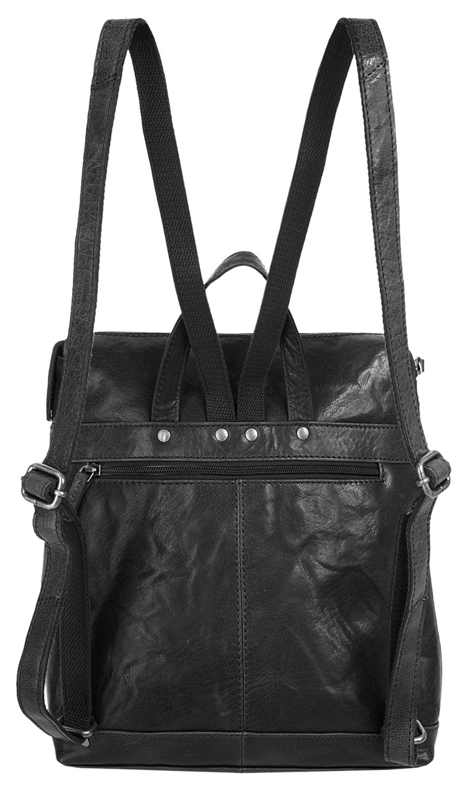 Spikes & Sparrow Laptoprucksack echt Leder