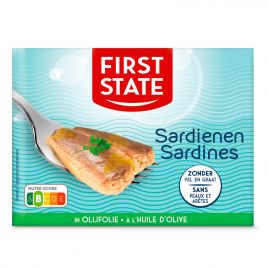First State Sardienen in olijfolie zonder vel en graten