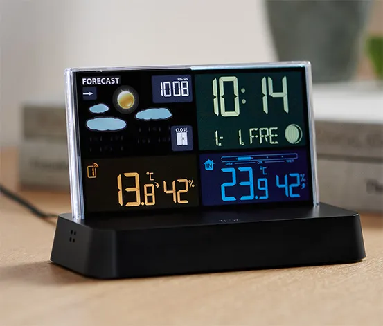 Funk-Wetterstation mit LCD-Farbdisplay