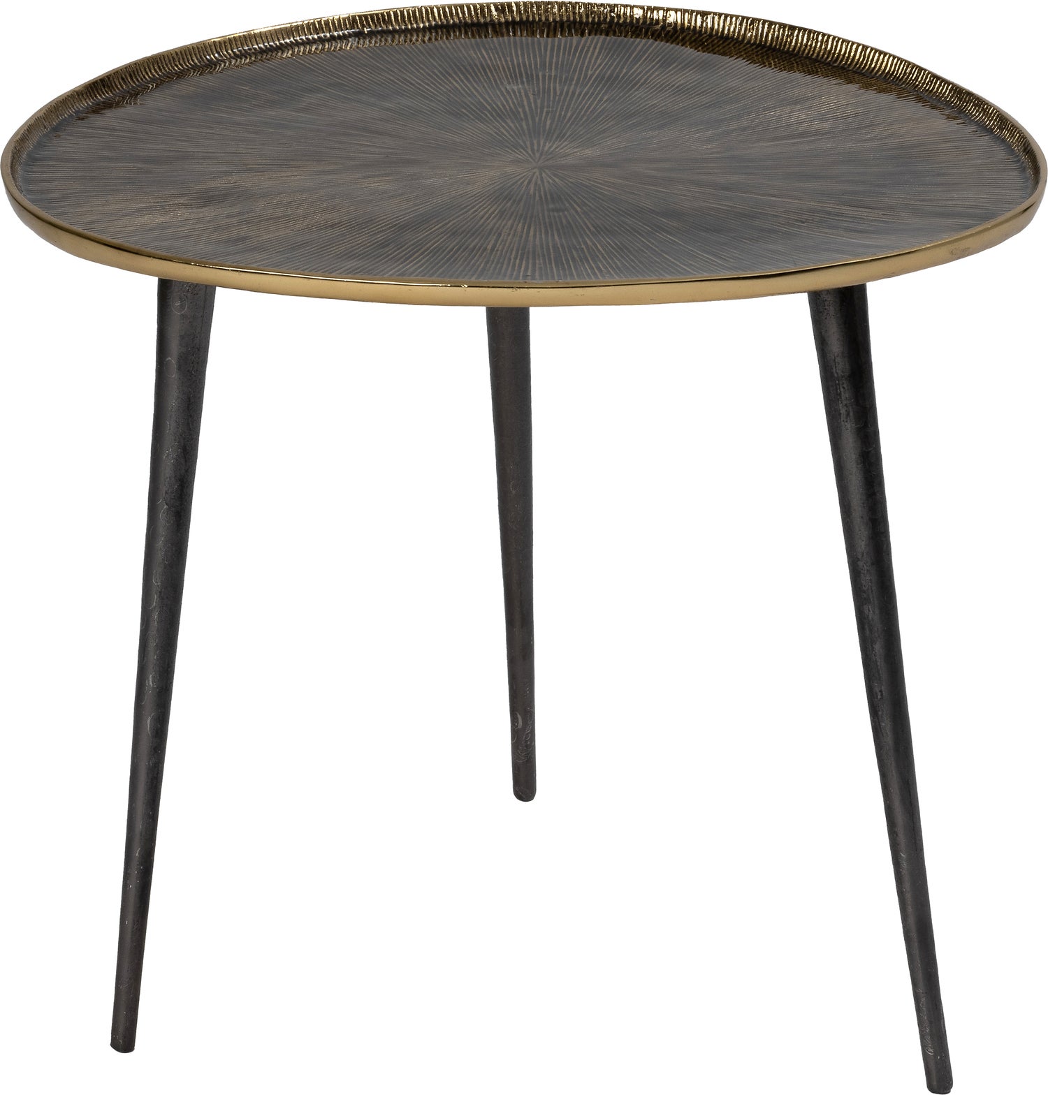 Intratuin bijzettafel Ryi zwart 48 x 55 x 41,5 cm