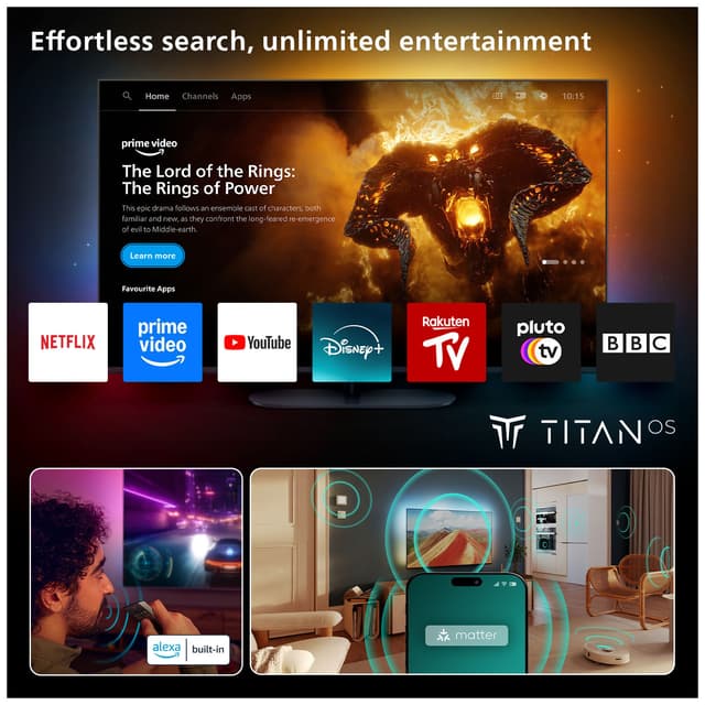 Philips 77” OLED760 4K OLED Smart TV (2025)