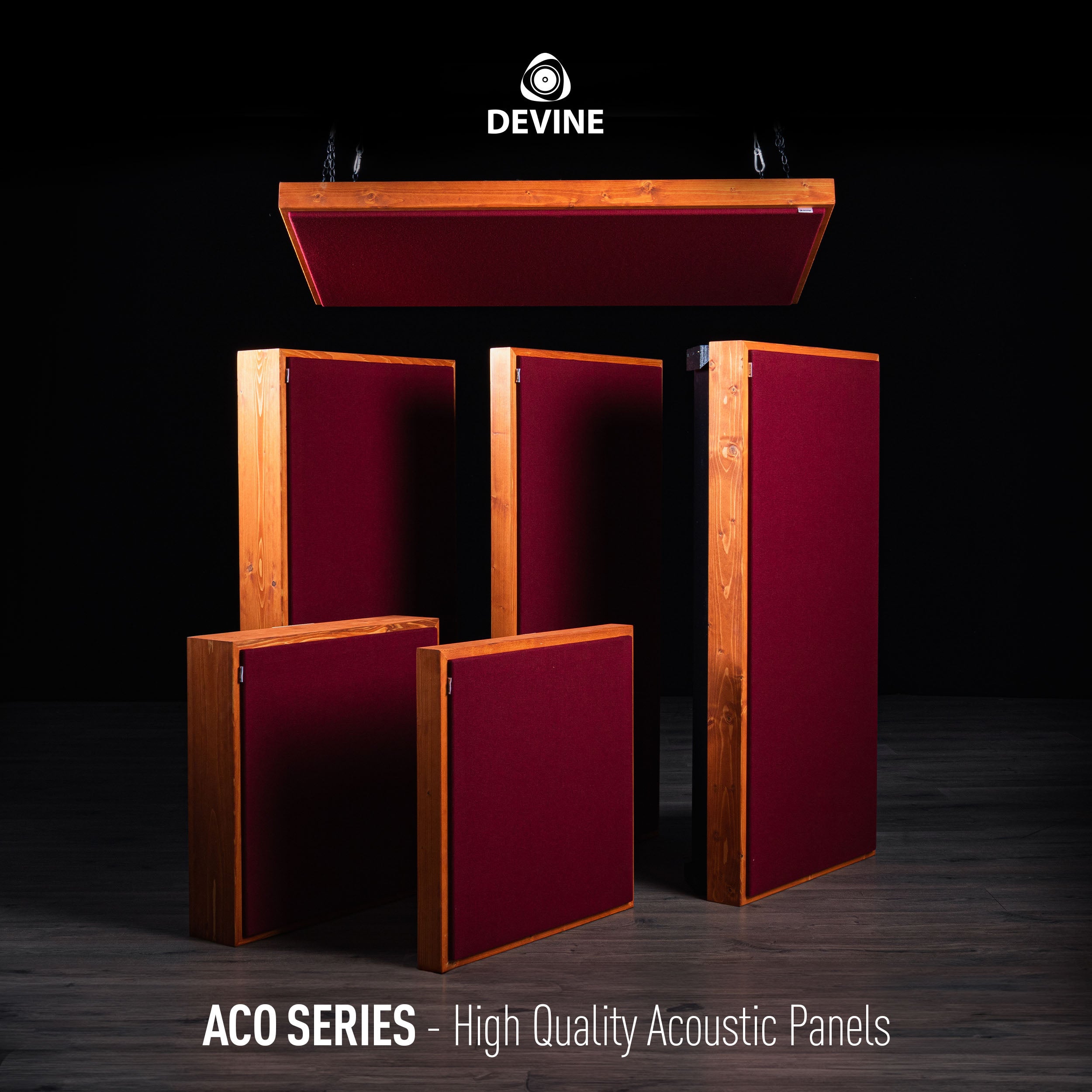 Devine Aco Studio Trap Red basstrap 1200x600x260 mm