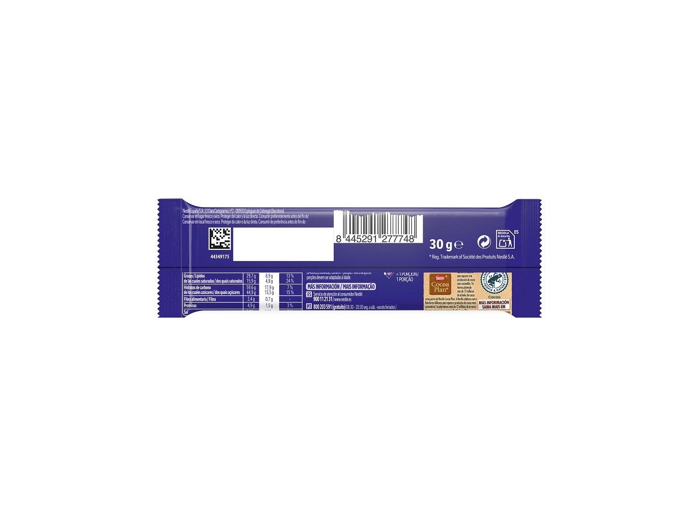 CHOCOLATE CRUNCH SNACK WAFER 30 G