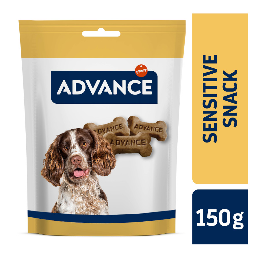 150g de biscoitos Advance Sensitive para cães