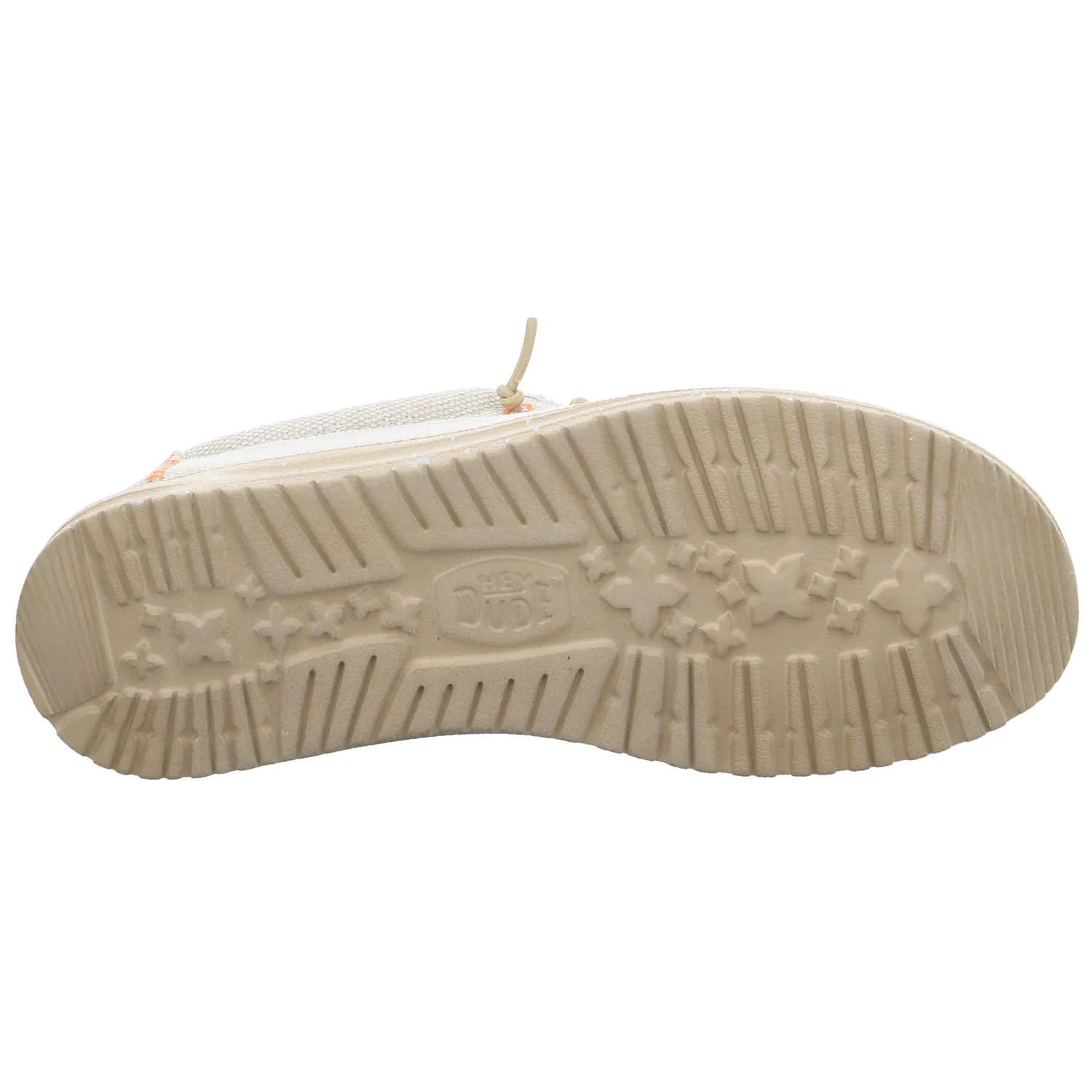HEY DUDE Halbschuh Beige Textil