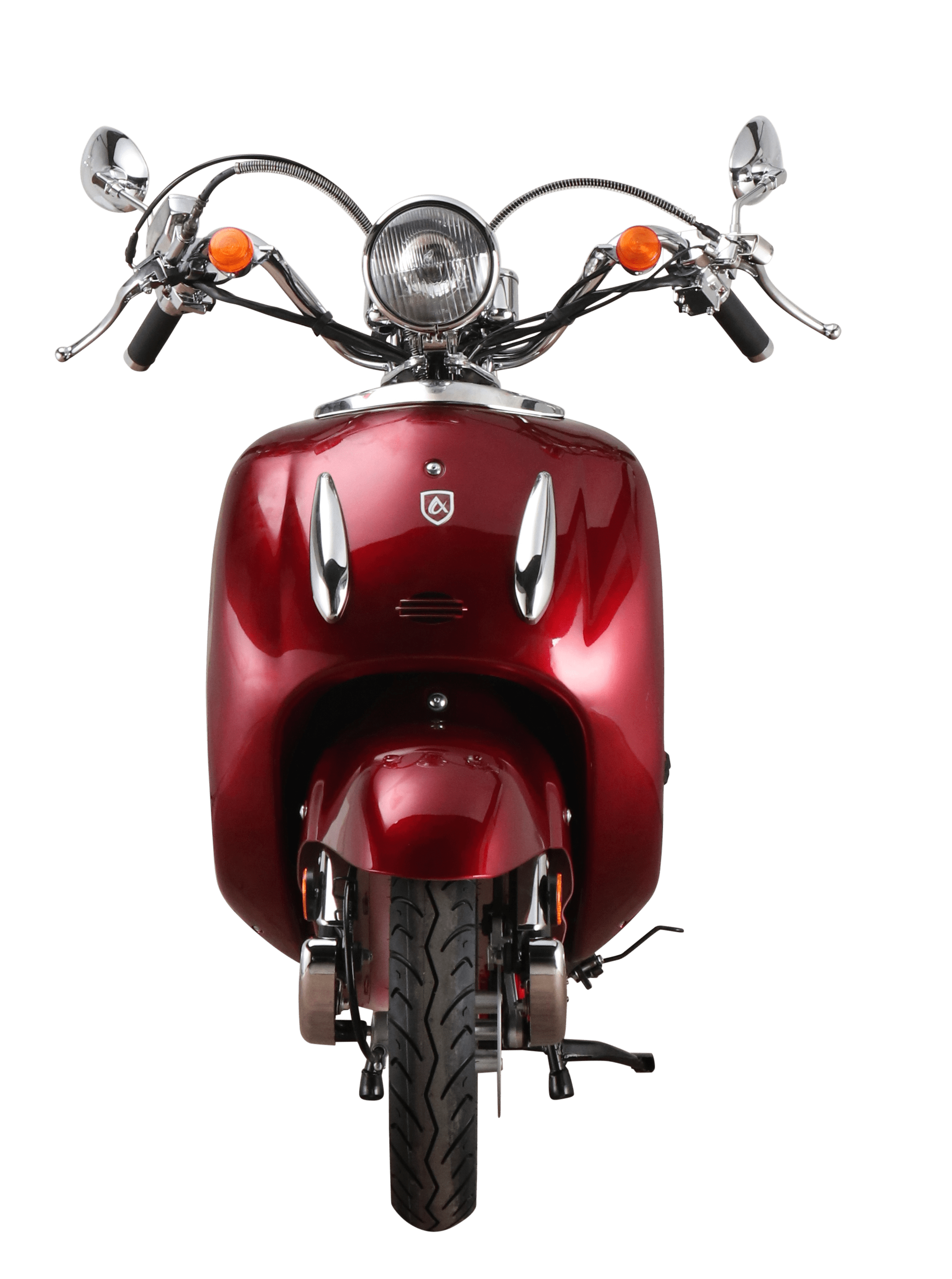 Alpha Motors Motorroller Retro Firenze 125 ccm 85 km/h EURO 5 weinrot
