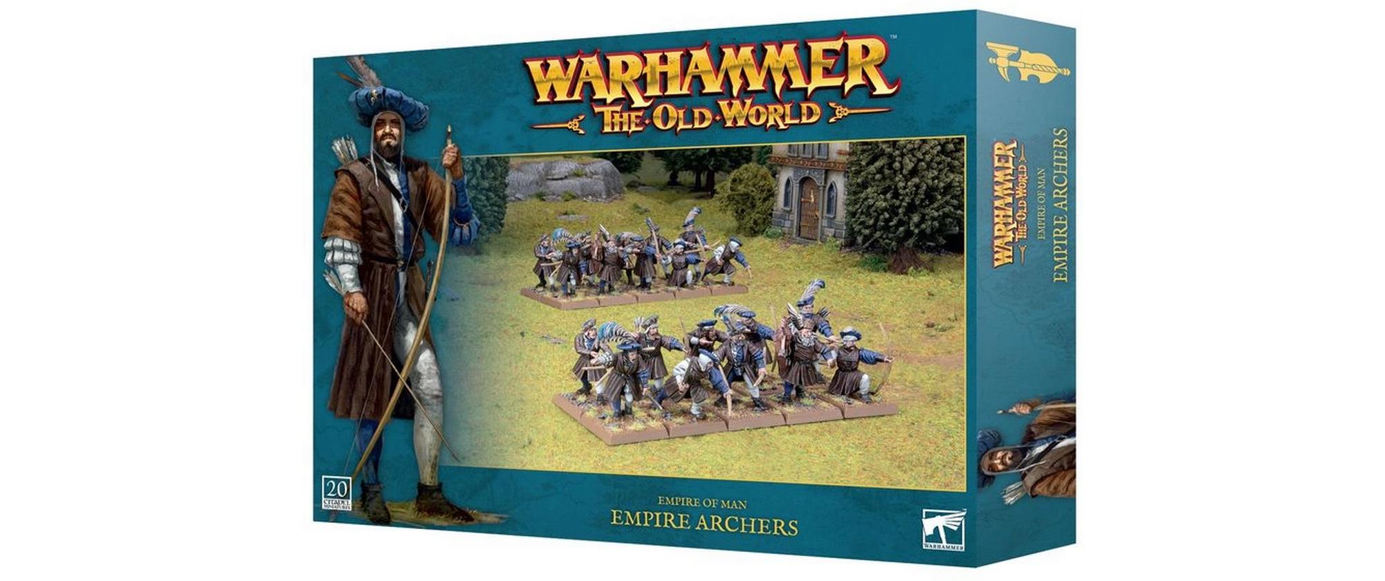 Figurenset Warhammer Empire Of Man: ArchersWarhammer The Old World, Bogenschützen des Imperiums – Bausatz