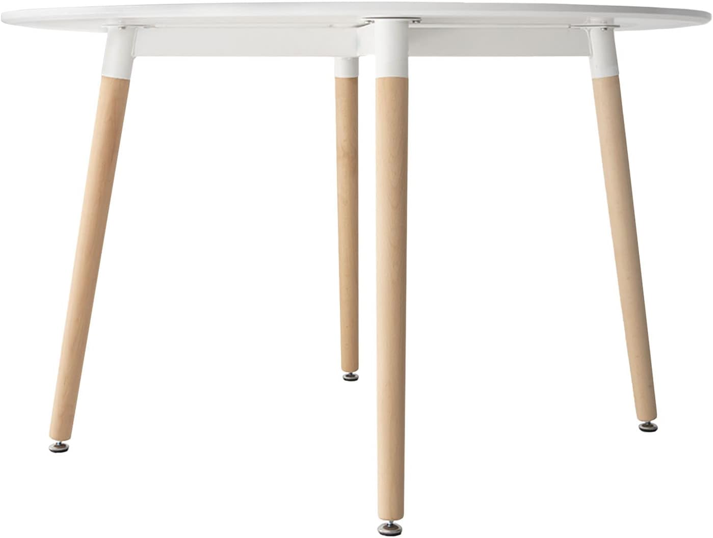 Happy Garden runder Esstisch Martha 120cm weiß. Runder Esstisch im skandinavischen Stil für 4 Personen.