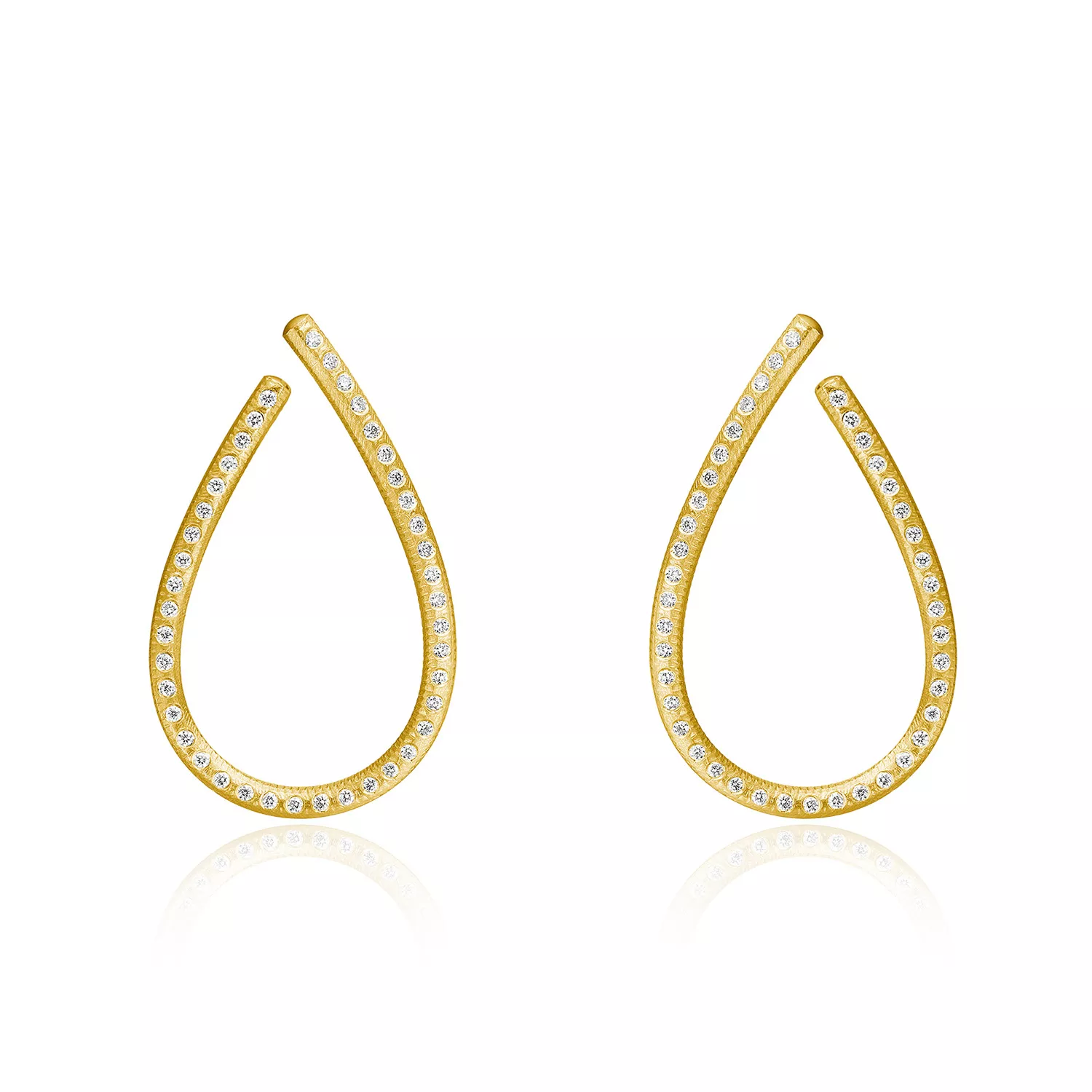 Dulong Kharisma Galaxy Øreringe 18 kt. Guld 0,40 ct. KHA1-A3540