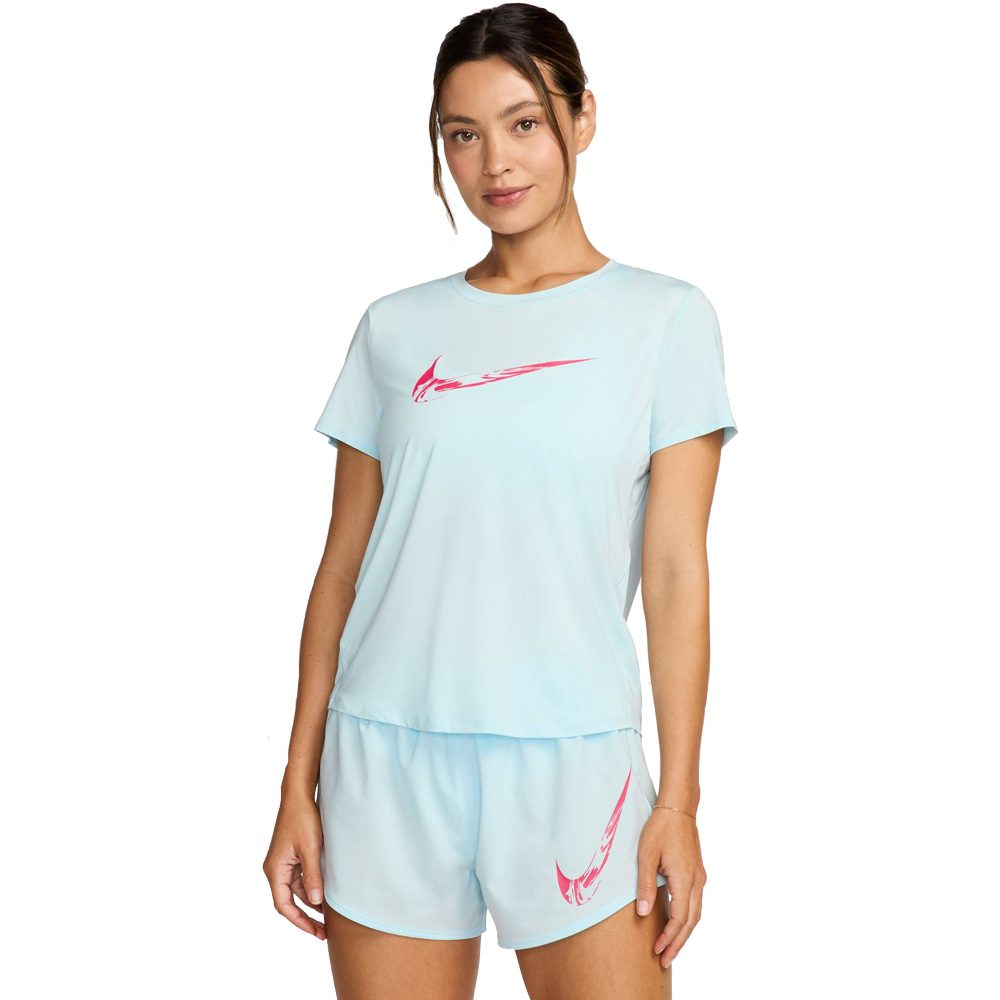 Nike One Dri-Fit T-Shirt Damen glacier blue