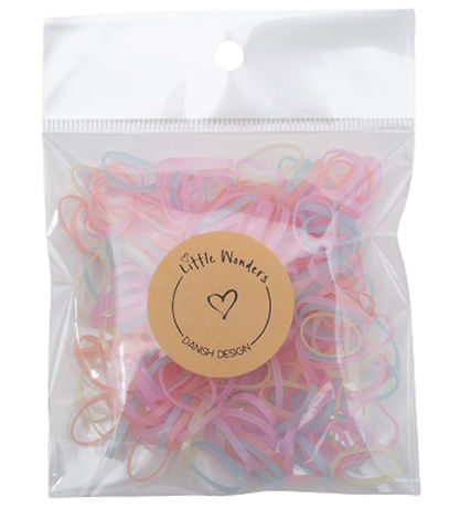 Little Wonders H?relastikker - 200 stk. - Clear Rainbow