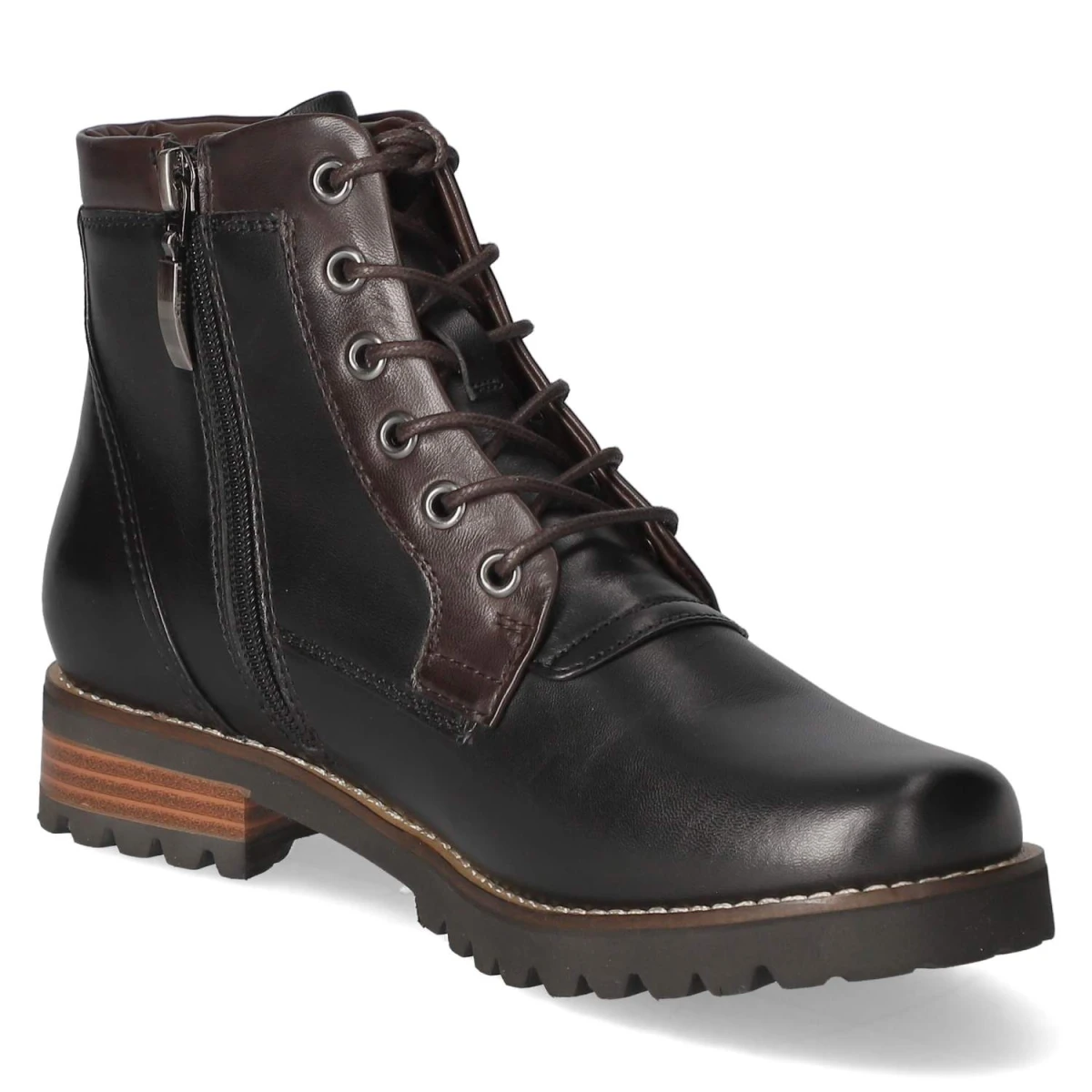 KaerlekSchnürstiefeletten - Black/TDM