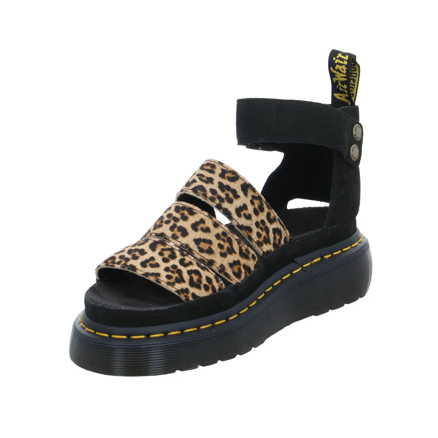 DR. MARTENS Sandalette Leopard Leder