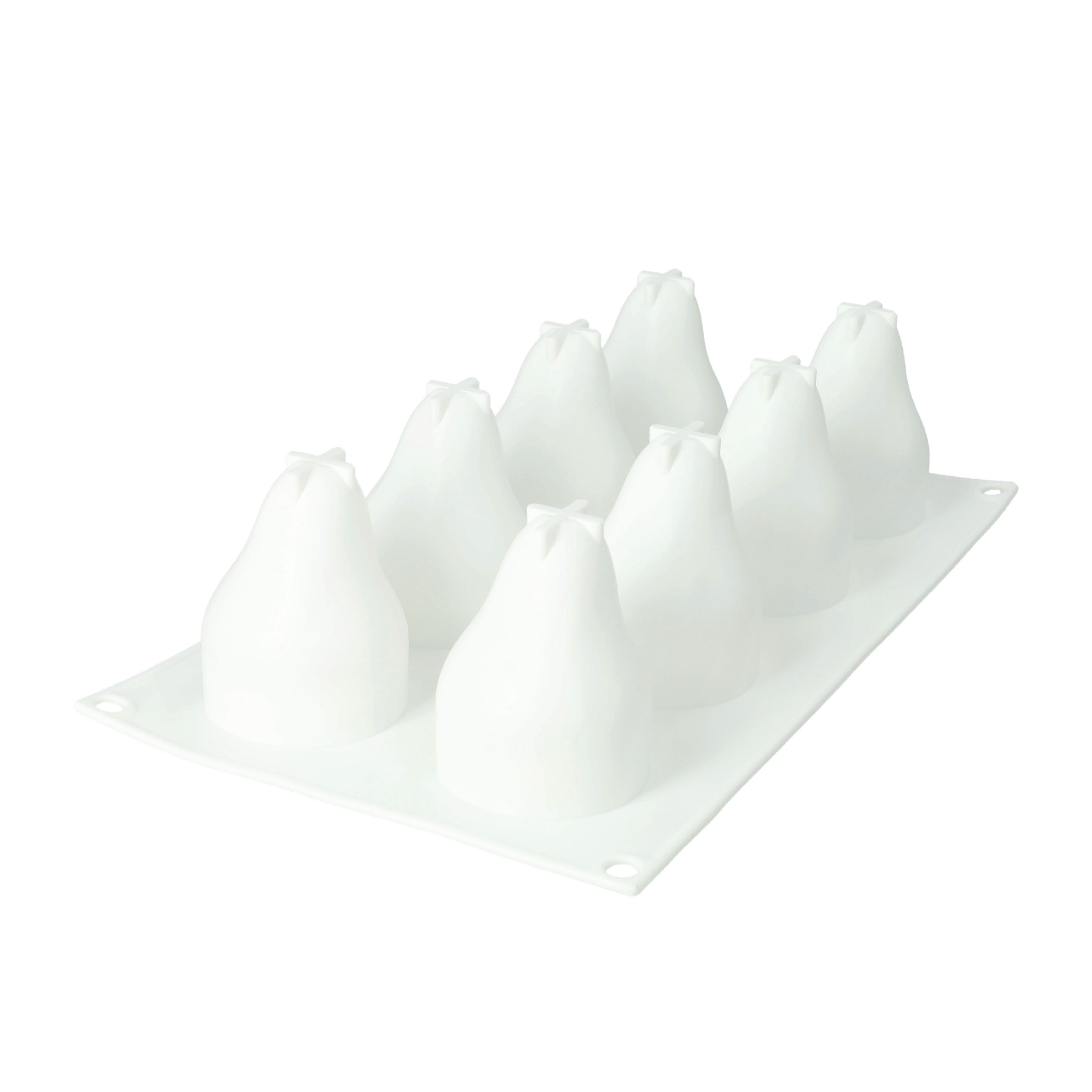 (8-fach) Silikon Trend Früchte Kuchen Form DIY Gussform für Virale Frucht Desserts - Birne