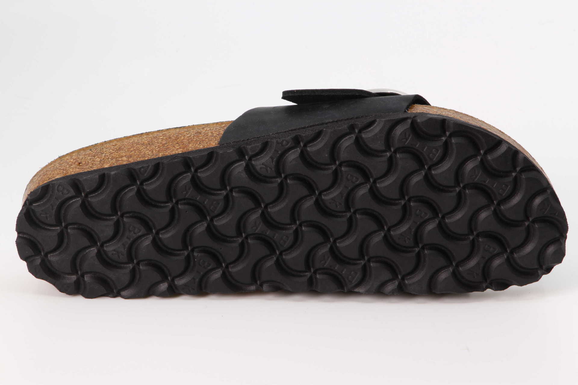 Birkenstock Madrid Big Buckle schmal schwarz