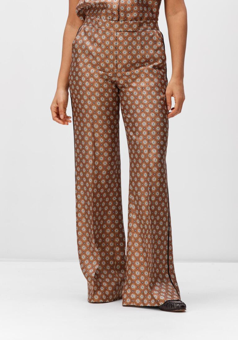 bruine dorothee schumacher broeken graphic dreams pants