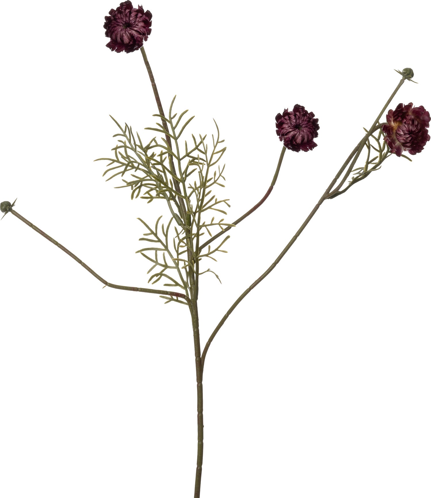 Intratuin kunstbloem Chrysant paars 49 cm