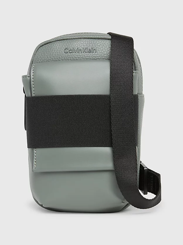 Bolsa de ombro pequena para repórter
