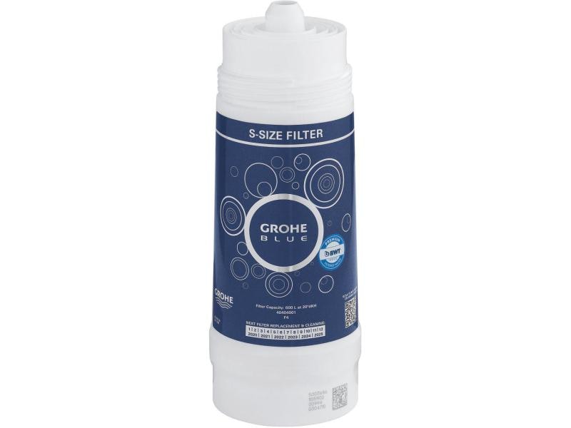 GROHE Kartusche Blue Filter S-Size Grossartiger Geschmack, reines Wasser