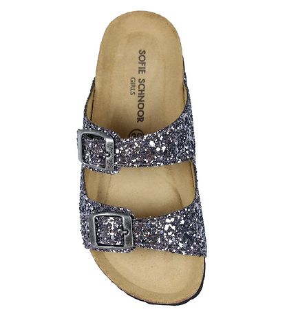 Sofie Schnoor Sandalen - Antiksilber Glitter