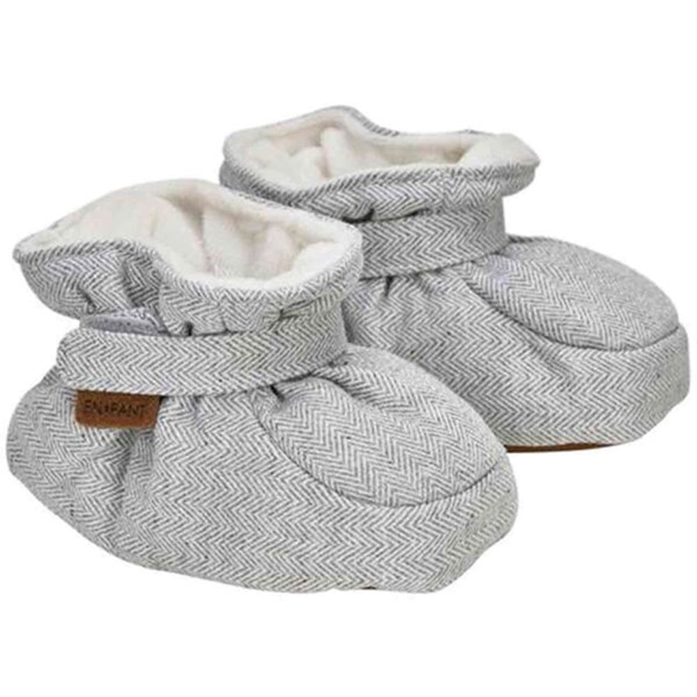 Køb En Fant Baby Slippers Grey Melange