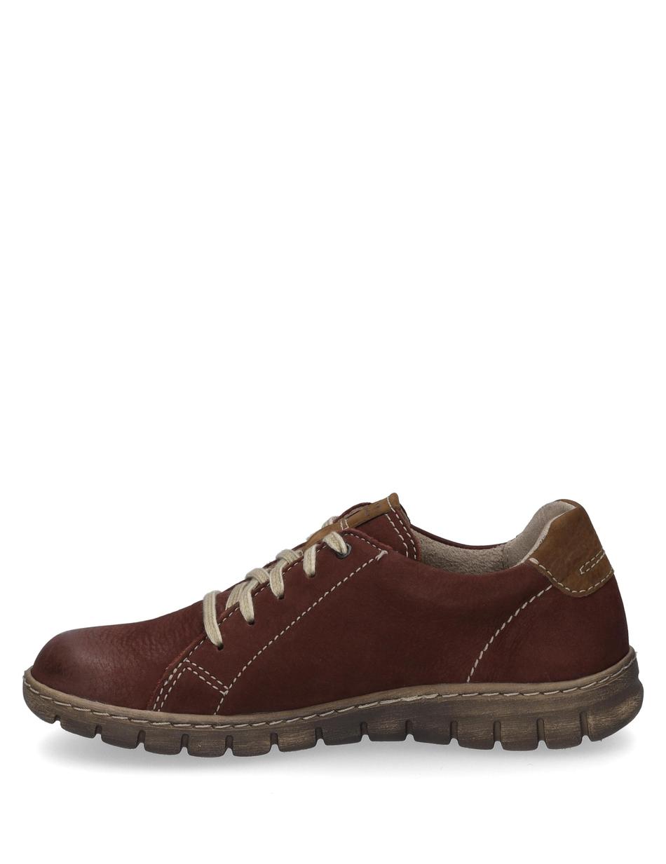Halbschuh Steffi 62, bordo-kombi