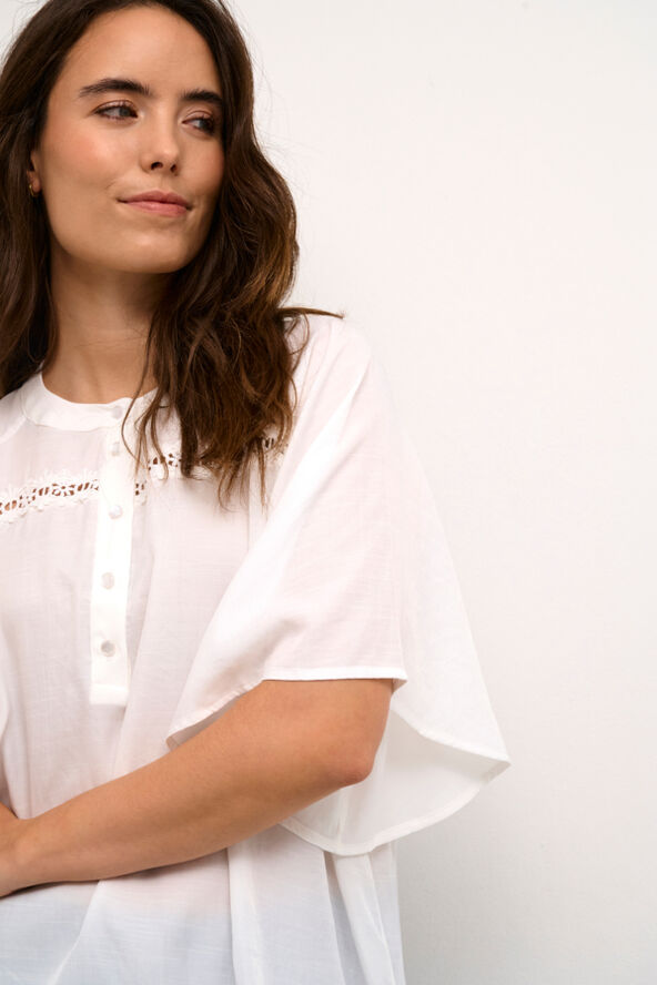 Kaffe KAtilde Blouse Chalk