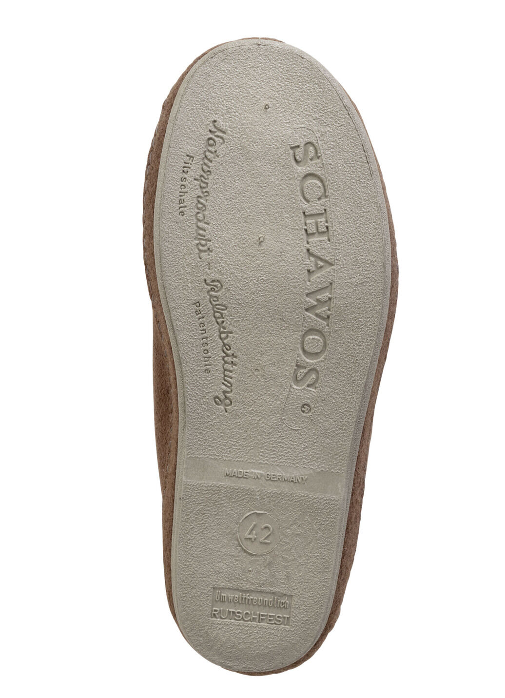 Stiefelette aus Veloursmaterial mit Klettverschluss