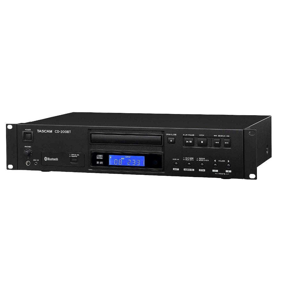 Tascam CD-200BT CD-speler met Bluetooth ontvanger