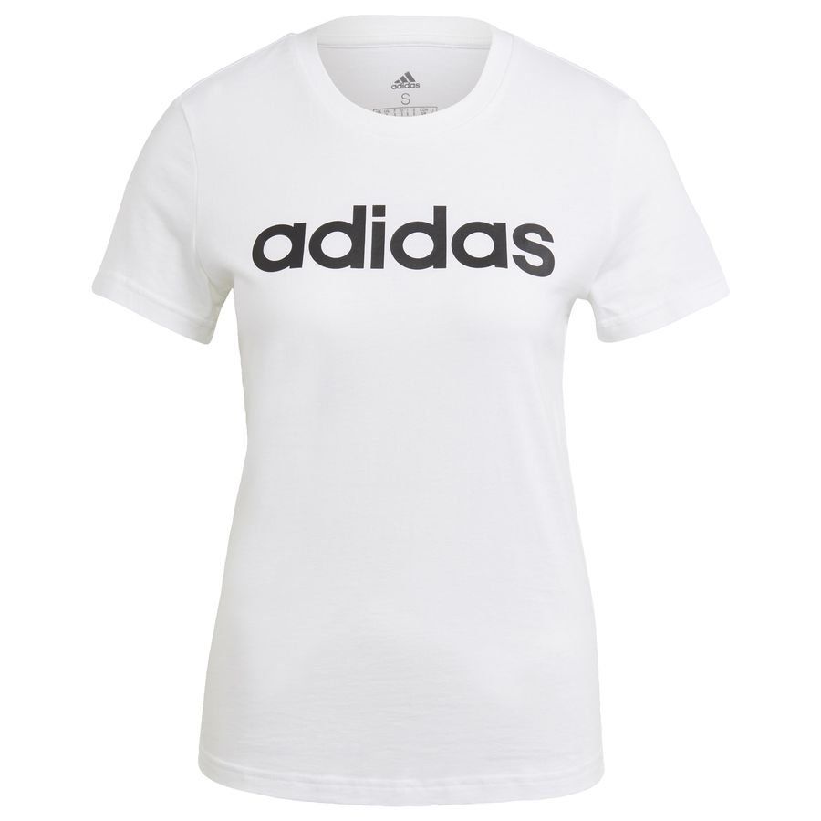 adidas T-Shirt Loungewear Essentials - Blanc/Noir Femme