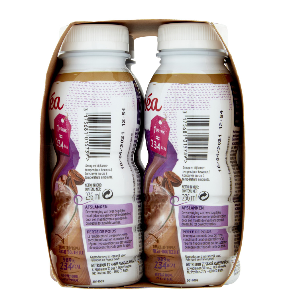 Gerlinéa Afslank Drinkmaaltijd Koffie smaak 4-pack (4 x 236 ml)